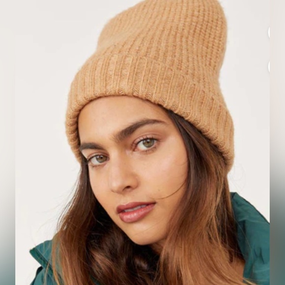 NWT Free People Winnie Waffle Cuff Beanie - Picture 5 of 7